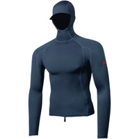 Mens Long Sleeve Hooded Rash Vest